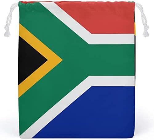 Bolsa de armazenamento da bandeira africana Bolsa de armazenamento reutilizável Saco de bolsa de bolsa de cordão