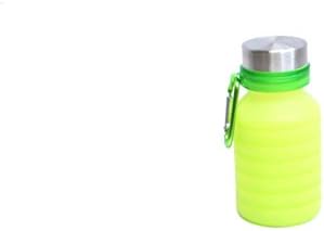 Garrafa de água macia dobrável - garrafa esportiva de silicone - garrafa de água expansível - viajando,
