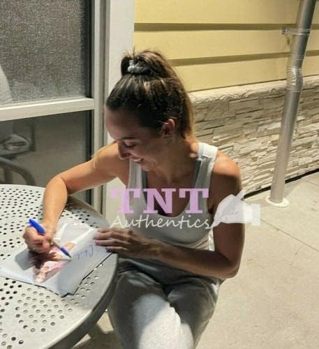 Chelsea Green assinado WWE NXT POSTO 8X10 FOTO 1 IMPACTO LAUREL VAN NESS JSA COA - Fotos de futebol autografadas