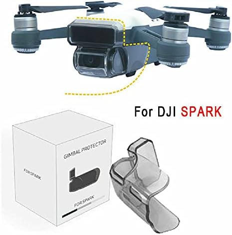 Caso de protetor de proteção da lente da câmera NC Tampa transparente Gimbal para DJI Spark Drone