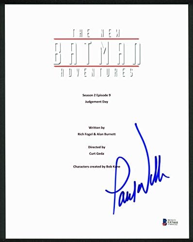Paul Williams assinou a nova capa de script de TV do Batman Adventures BAS E85468