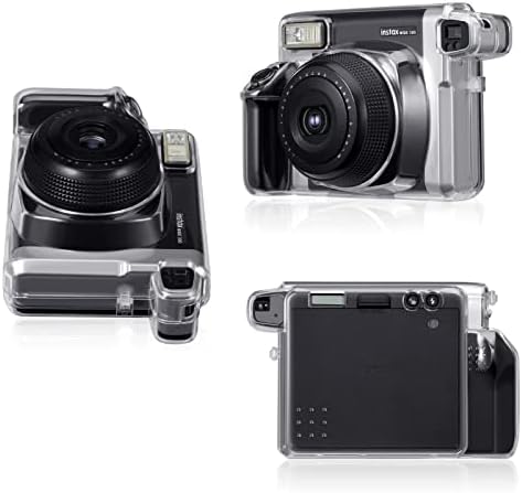 Caso claro protetor para fintie para Fujifilm Instax Wide 300 Instant Film Camera - Crystal Hard Toup