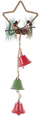 Decorações de Natal de Galpada 1PC Christmas Bell Pingente Jingle Bell para Decoração em casa