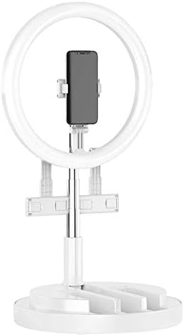PZ31EQ Selfie Ring Light com suporte dobrável e suporte de telefone celular de três posições para transmissão