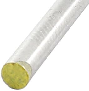 Aexit amarelo 5mm Twist Bits Bits Largura Spear Ponto de carboneto de vidro com ponta de vidro Bit