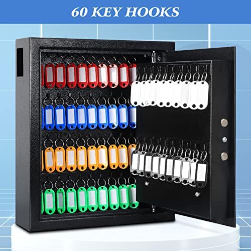 Montagem de parede de parede de gabinete eletrônico de 60 chaves Kyodoled, caixa de trava segura de