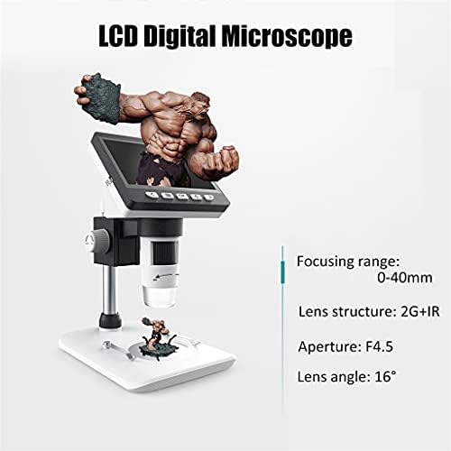 Microscópio de desktop Digital LCD de sdgh Microscópio portátil de 4,3 polegadas Microscópio biológico eletrônico