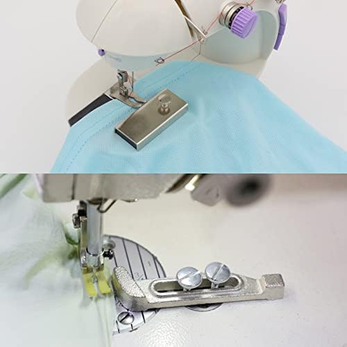 Guia de costura magnética, medidor de posicionamento de flores de ameixa para máquina de costura, 4 peças Acessórios