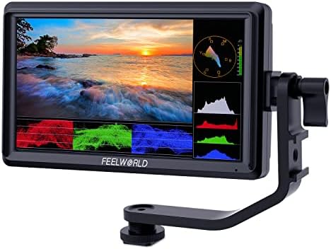 FeelWorld F5 e FW568 V2 Campo Campo DSLR Monitor Pacote