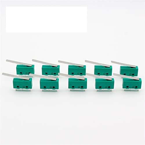 Interruptor limite 10pcs 3 pinos Micro Touch Switches NO+NC 3A/5A 125VAC 250VAC Mini -Switch Micro -Switch