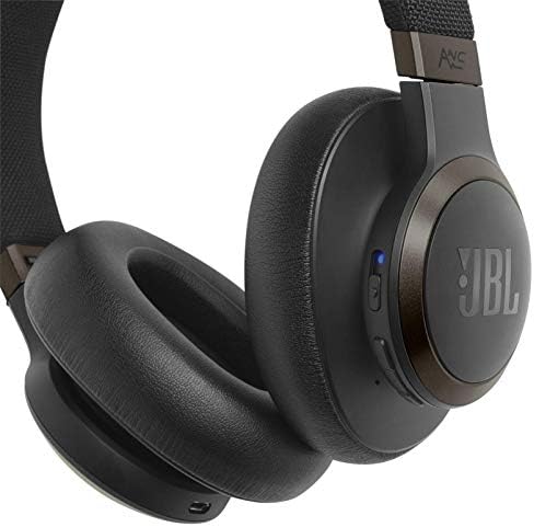 JBL Live 650 em torno do fone de ouvido sem fio com cancelamento de ruído - preto