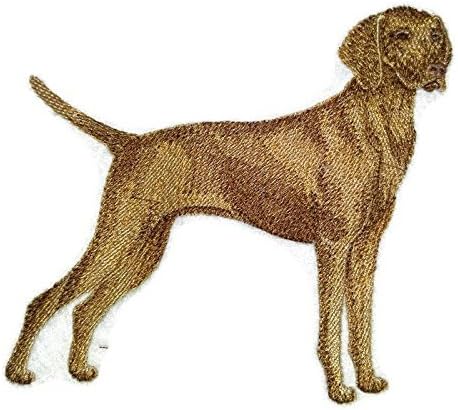 Incrível retratos de cães personalizados [vizsla] Ferro bordado ON/SEW PATCH [5. X 4] Feito nos EUA]