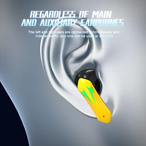 Fones de ouvido sem fio Bluetooth fones de ouvido com estojo de carregamento sem fio, Bluetooth