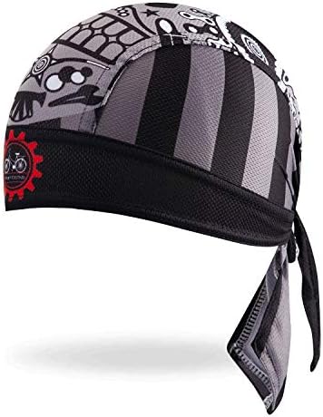 Jpojpo suor wicking bap capacete liner skull hat skin cycling cabeça de ciclismo para homens homens atividades ao ar livre esporte