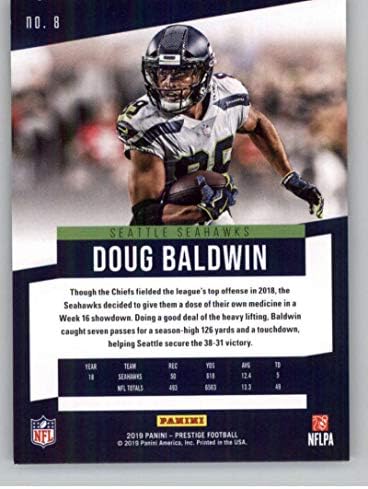 2019 Panini Prestige 8 Doug Baldwin Seattle Seahawks NFL Football Trading Card
