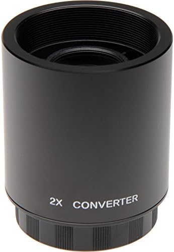 Vivitar 650-1300mm f/8-16 Lente telefoto com 2x Teleconverter + Flash + Refletor + Kit para Fujifilm x Câmeras