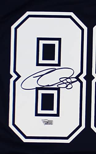 Ceedee Lamb autografou/assinado Dallas Nike Game Navy Jersey