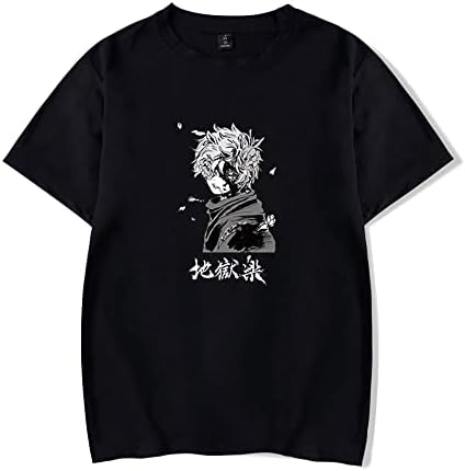 Hell's Paradise Jigokuraku Gabimaru Anime T-shirt Merch Casual Casual Camiseta Unissex Tee