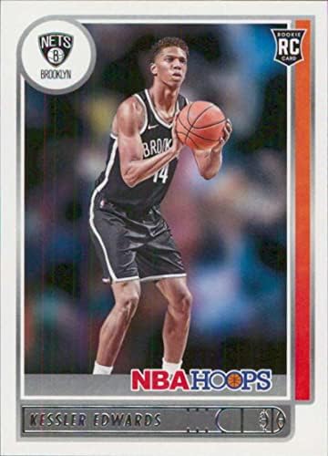 2021-22 Panini Hoops 246 Kessler Edwards RC Rookie Brooklyn Nets NBA Basketball Trading Card