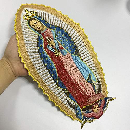 Virgin Mary Large Moting Motorcycle Patches