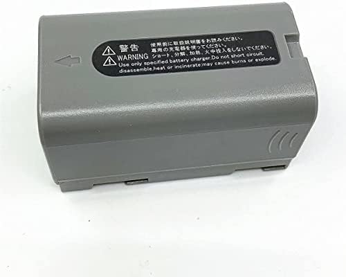 Wangbo 2pcs Top-Con BDC72 Battery de íons de li7.2V 5986mAh para a estação total GM-52 da GM-52,