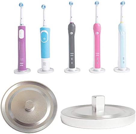 Escovas de dentes elétricas compatíveis com oral-B Oral-B para banheiro, suporte de dentes de engenharia de alumínio