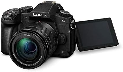 Panasonic Lumix G85 4K Câmera sem espelho com pacote de lentes de 12 a 60 mm com cartão de memória de 128 GB de