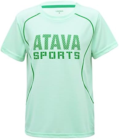 Camiseta esportiva de meninos INZOY Camisa atlética de manga curta rápida seca para o treinamento de natação