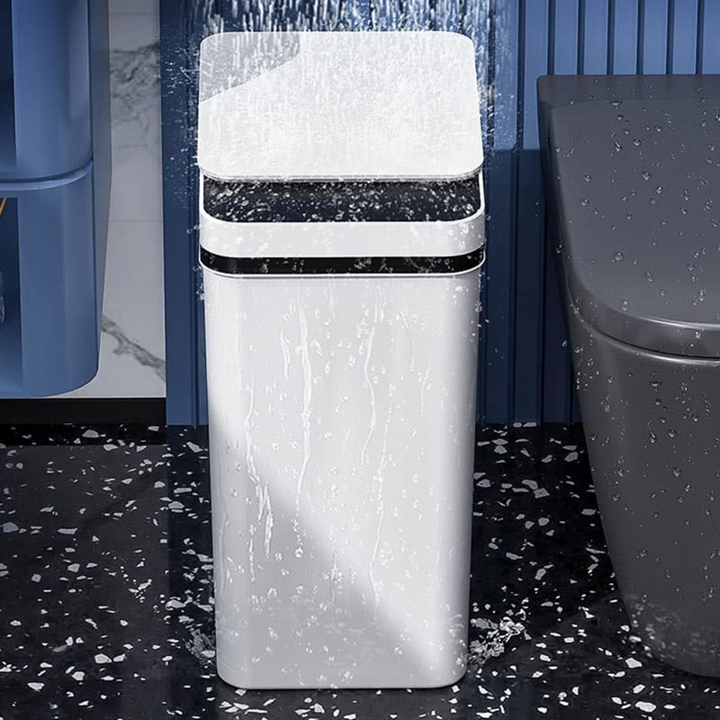 Bkdfd pode sensor automático lixo bin lixo de lixo à prova d'água para lixo de banheiro de cozinha