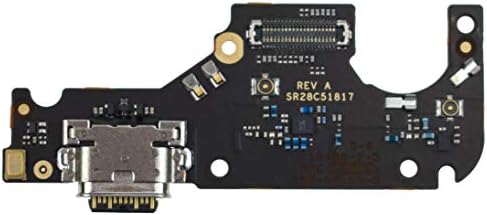 Porta de carregador USB 2.0 USB com substituição de microfone para Motorola One Hyper XT2027-1
