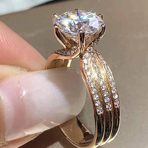 2023 New Jewelry Gift Wedding Handmade Stone Luxury White noivado Anéis de reboque jóias para mulheres