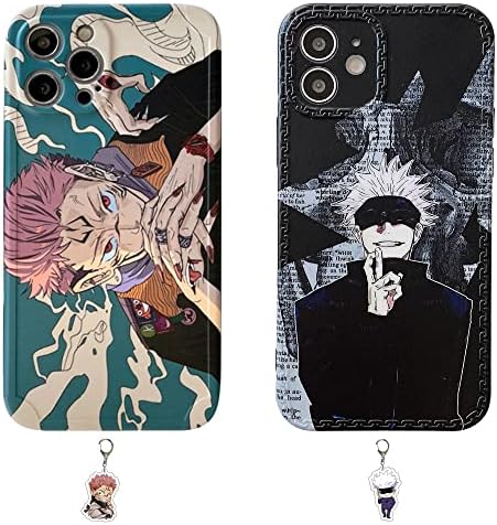 Caixa de telefone de anime Boosos Compatível com o iPhone 14 Pro Max, Anime iPhone Case Compatível com o iPhone