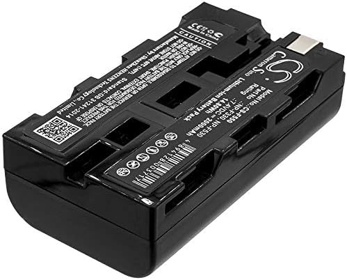 Substituição Nubodi para bateria Sony NP-F330, NP-F530, NP-F550, NP-F570 PBD-D50, PBD-V30, PBD-V30, PBD-V30, PLM-100