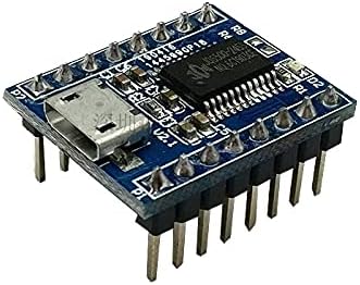 Zym119 10pcs JQ6500 Módulo de som de voz USB Substitua uma a 5 vias MP3 Voice Standard Circuit Board
