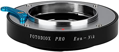 Adaptador de lentes Fotodiox Pro Compatível com lentes EXAKTA em câmeras Nikon F-Mount