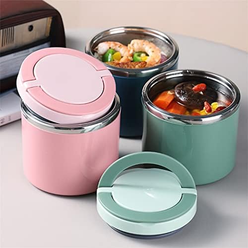 SXNBH SOPA TERMOMOS Alimento Jar Jar Caixa Bento de Bento para Almoço para Flask Folo de Aço Axtál aço