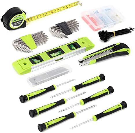 Conjunto de ferramentas de reparo de casa de 236 peças FastPro, kit de ferramentas de mão com mecânica