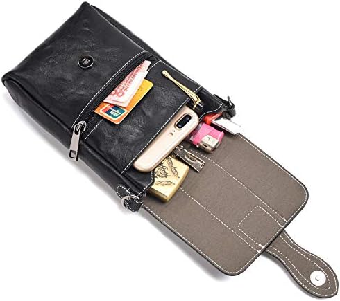 Telefone de couro Protetor de couro Encontro de capa Bolsa da cintura Bolsa de cintura compatível