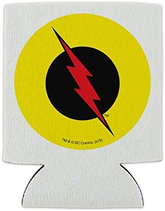 O Logotipo Flash Flash Flash CAN - Bebida Huve Huve Hugger Isolador dobrável - Suporte isolado de bebida