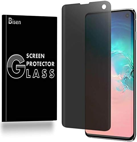[Bisen] Ajuste para o Samsung Galaxy S10E [não para o vidro temperado da tela de privacidade de Samsung S10], tela anti-espinha, anti-arranha