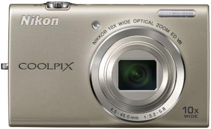 Nikon Coolpix S6200 Câmera digital de 16 MP com 10x Zoom óptico Nikkor Ed Lens de vidro e vídeo HD 720p