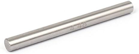 Aexit 4,48 mm de pinças de diâmetro +/- 0,001 mm Tolerância GCR15 Haste de cilindro Medição de pinos pin-painis