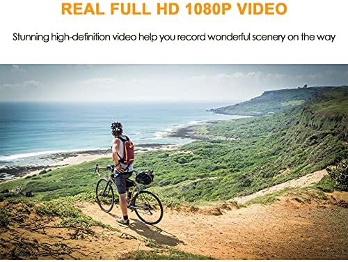 Câmera de óculos de sol Abtocwuk Câmera HD 1080p Video Video Video Câmera para andar de bicicleta Pesca viajando, ótimo presente para família e amigos