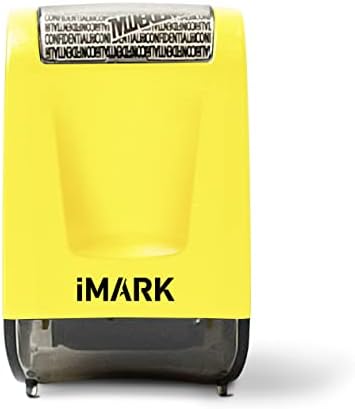 IMARK Identity Roubo Protection Roller Stamp, privacidade Confidencial e bloqueador de endereços, selo de segurança
