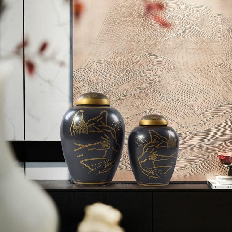 Zlxdp jarra de cerâmica gabinete modelos de salnamentos de salários Bokune mobiliário decorações suaves