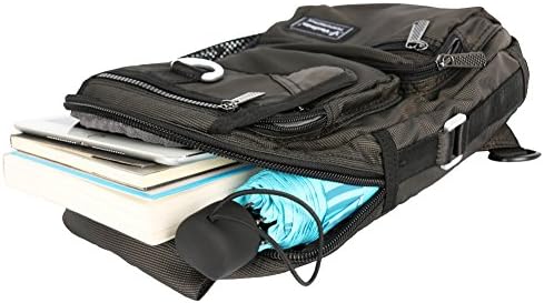 Vanlison Back Sling Bag Backpack Backpack Backpack Sacos para homens para homens