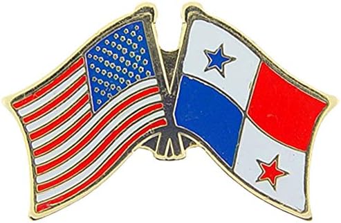 Patch de bandeira do Panamá e PIN