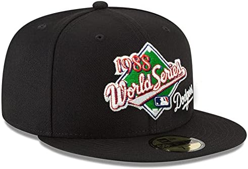New Era La Los Angeles Dodgers 59fifty 1988 Campeões da World Series Cooperstown Cap, Hat