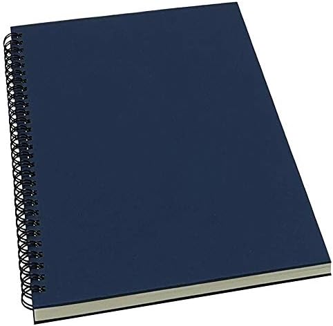 Yuree Spiral Notebook/Spiral Journal Alinhado, B5 Hard Kraft Tampa de Caderno Tirado no Caderno Timizado,