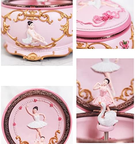Liuzh Dancing Ballet Music Box Princess Octave Box Creative Valentine's Day Presente para namorada